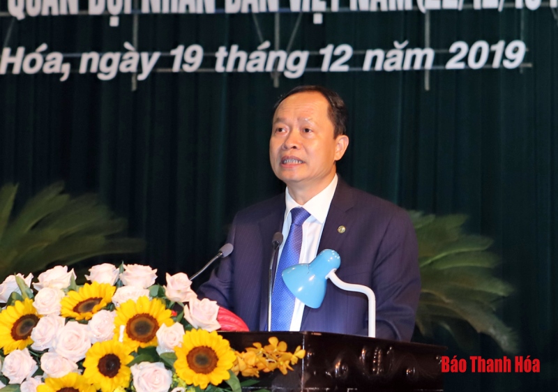 Gặp mặt nhân kỷ niệm 30 năm Ngày hội Quốc phòng toàn dân; 75 năm Ngày thành lập QĐND Việt Nam
