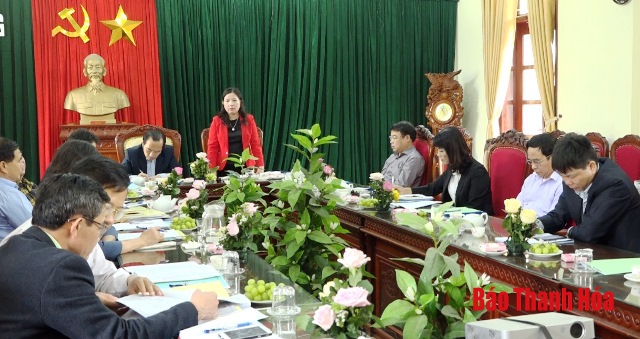 Phó Chủ tịch Ủy ban Trung ương MTTQ Việt Nam kiểm tra công tác Mặt trận tại Quảng Xương