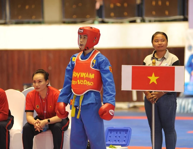 VĐV Trần Anh Tuấn lần thứ 3 giành HCV tại giải vô địch Vovinam thế giới 2019