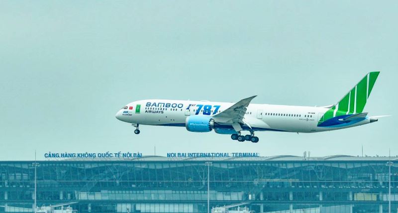 Cận cảnh Boeing 787-9 Dreamliner “Ha Long Bay”- máy bay thân rộng đầu tiên của một hãng hàng không tư nhân Việt Nam
