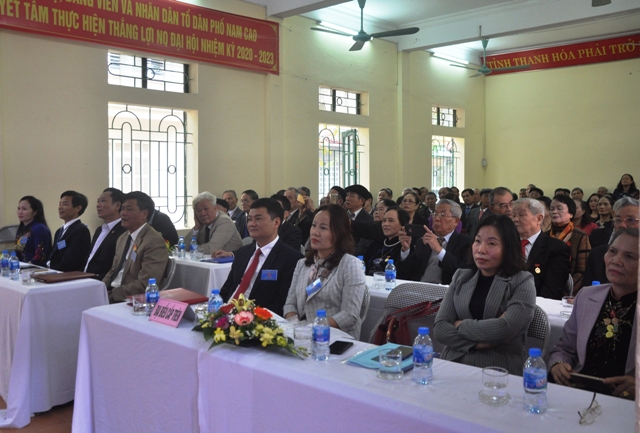 Đại hội Chi bộ Tổ dân phố Nam Cao, phường Tân Sơn, TP Thanh Hóa