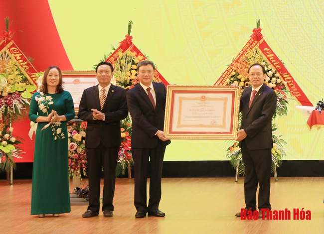 TP Thanh Hóa hoàn thành nhiệm vụ xây dựng nông thôn mới và đón nhận Huân chương Lao động hạng Ba