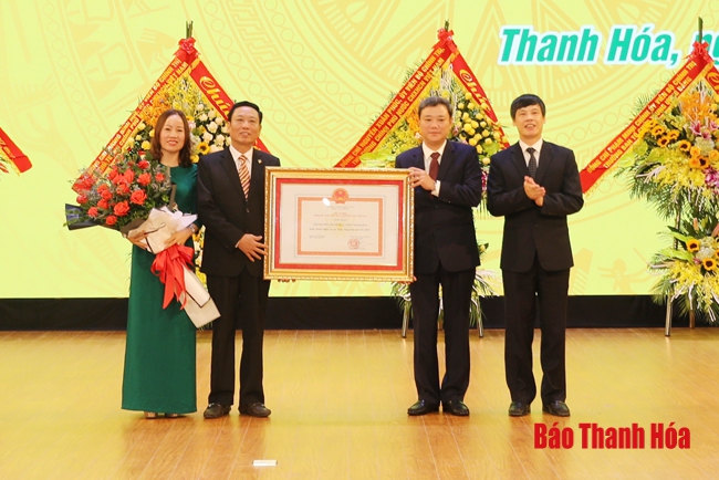 TP Thanh Hóa hoàn thành nhiệm vụ xây dựng nông thôn mới và đón nhận Huân chương Lao động hạng Ba