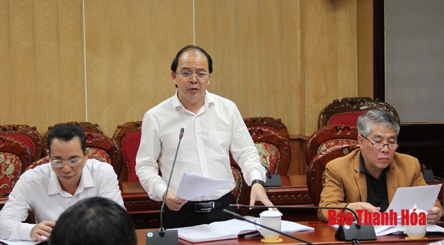 UBND tỉnh nghe và cho ý kiến vào một số quy hoạch