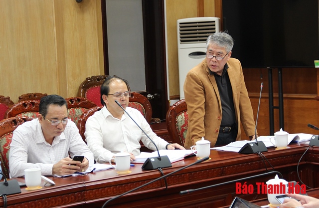UBND tỉnh nghe và cho ý kiến vào một số quy hoạch