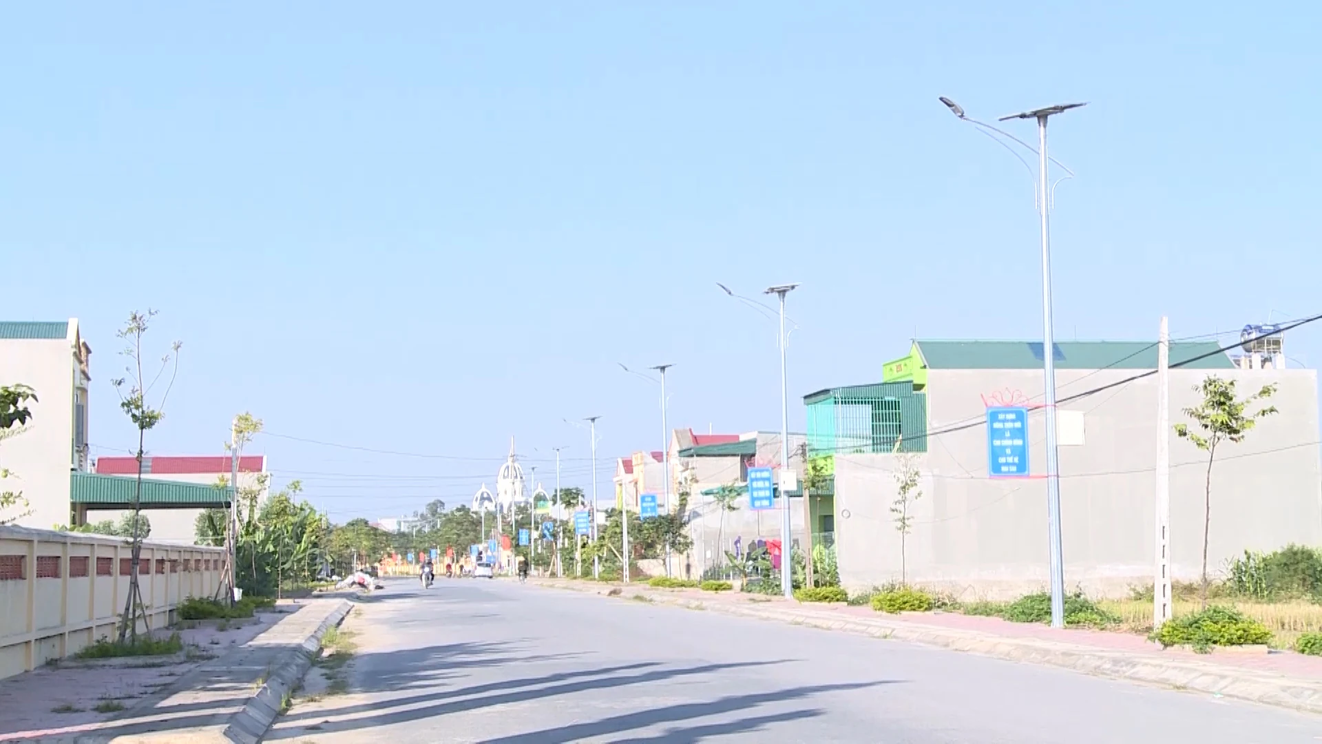Hoằng Hoá: 43/43 xã, thị trấn có hệ thống chiếu sáng vào ban đêm