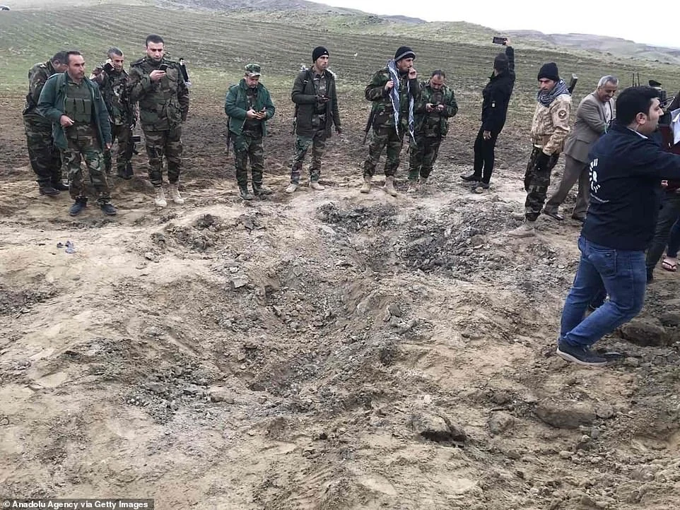 Hình ảnh căn cứ Mỹ ở Iraq sau khi hứng chịu loạt tên lửa đạn đạo Iran