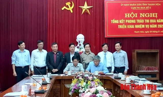 Cụm Thi đua số 5 tổng kết phong trào thi đua năm 2019