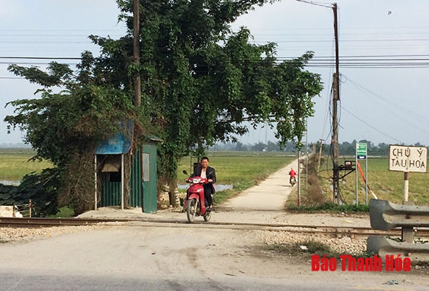 Thanh Hóa: Rào đóng 15 lối đi dân sinh qua đường sắt