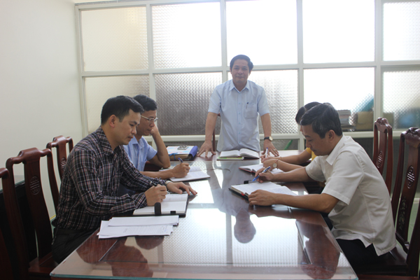 Huyện Quảng Xương: Tăng cường kiểm tra, giám sát phục vụ đại hội đảng bộ các cấp
