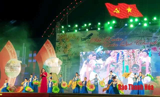 Chương trình nghệ thuật “Sắc xuân trên quê Thanh” - Đón chào năm mới Canh Tý 2020