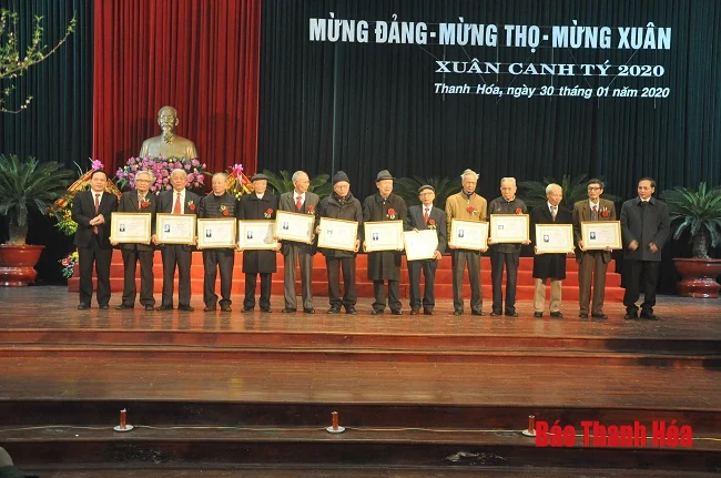 Câu lạc bộ Hàm Rồng tổ chức gặp mặt mừng Đảng, mừng thọ, mừng xuân