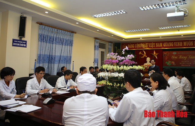 Bệnh viện Đa khoa tỉnh Thanh Hóa tập huấn phác đồ điều trị và các biện pháp phòng, chống nCoV