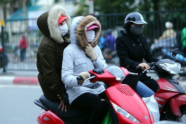 Không khí lạnh gây mưa rét ở Thanh Hóa