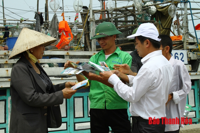 Tăng cường thực hiện các giải pháp chống khai thác hải sản bất hợp pháp trên địa bàn tỉnh Thanh Hóa