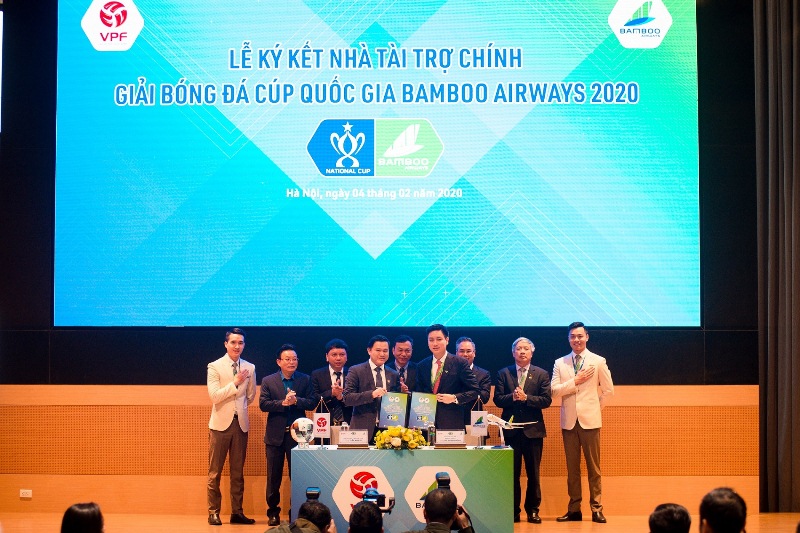 Bamboo Airways là nhà tài trợ chính Giải Cúp Quốc gia Bamboo Airways 2020 năm thứ hai liên tiếp