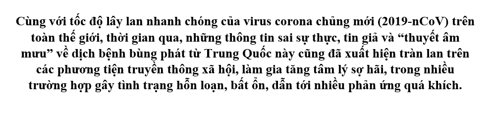 Chặn đà lây lan nguy hiểm của “virus” tin giả