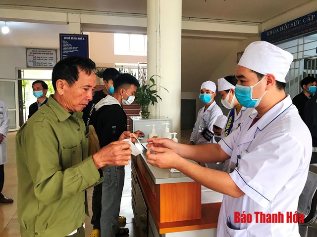 Kiểm tra công tác phòng chống dịch Covid-19 tại huyện Đông Sơn