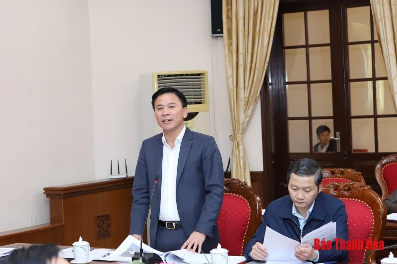 Thường trực Tỉnh ủy Thanh Hóa cho ý kiến vào một số dự án, phương án quy hoạch trên địa bàn tỉnh