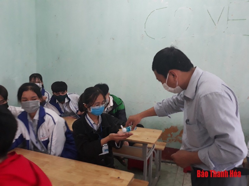 Thanh Hóa chủ động phòng, chống dịch SARS-CoV-2 ngay khi học sinh trở lại trường học