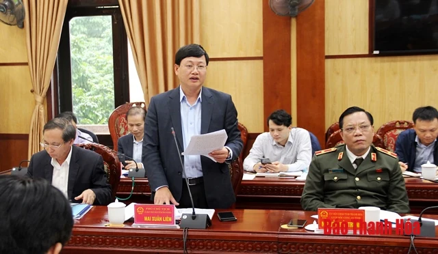 Thảo luận dự thảo Đề án xây dựng và phát triển tỉnh Thanh Hoá đến năm 2030, tầm nhìn đến năm 2045