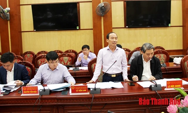Thảo luận dự thảo Đề án xây dựng và phát triển tỉnh Thanh Hoá đến năm 2030, tầm nhìn đến năm 2045