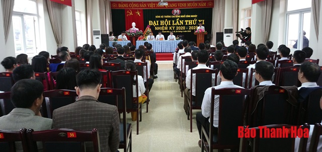 Đảng bộ Trường Cao đẳng Nghề Công nghiệp Thanh Hóa tổ chức Đại hội lần thứ XI