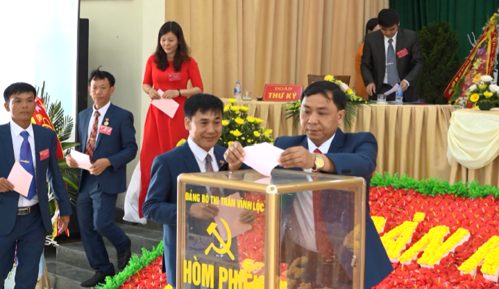 Đảng bộ thị trấn Vĩnh Lộc tổ chức Đại hội đại biểu lần thứ nhất