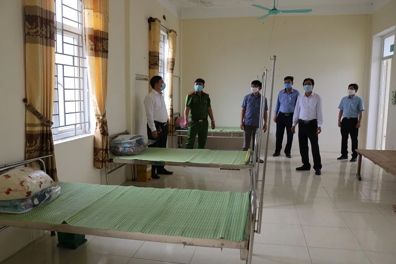 Huyện Hà Trung: Chuẩn bị cơ sở vật chất phòng, chống dịch COVID-19