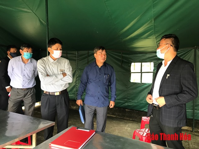 Huyện Yên Định bố trí khu cách ly tập trung phòng chống dịch COVID-19