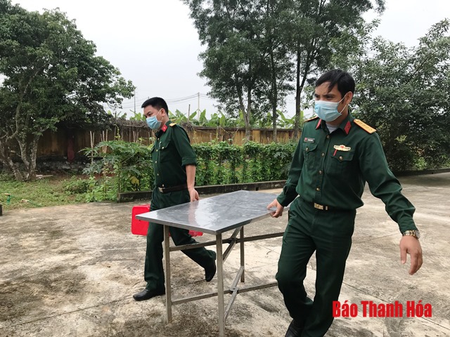 Huyện Yên Định bố trí khu cách ly tập trung phòng chống dịch COVID-19