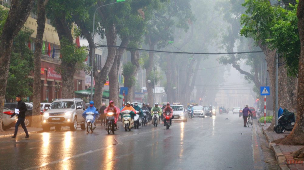 Thời tiết ngày 1-4: Thanh Hóa tiếp tục có mưa phùn, đêm và sáng trời rét