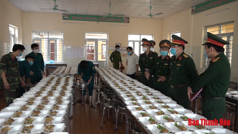Bộ CHQS tỉnh Thanh Hóa nỗ lực tăng cường công tác phòng chống dịch COVID-19