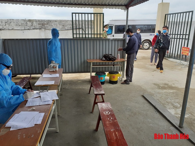 Huyện Triệu Sơn tập huấn vận hành khu cách ly y tế tập trung