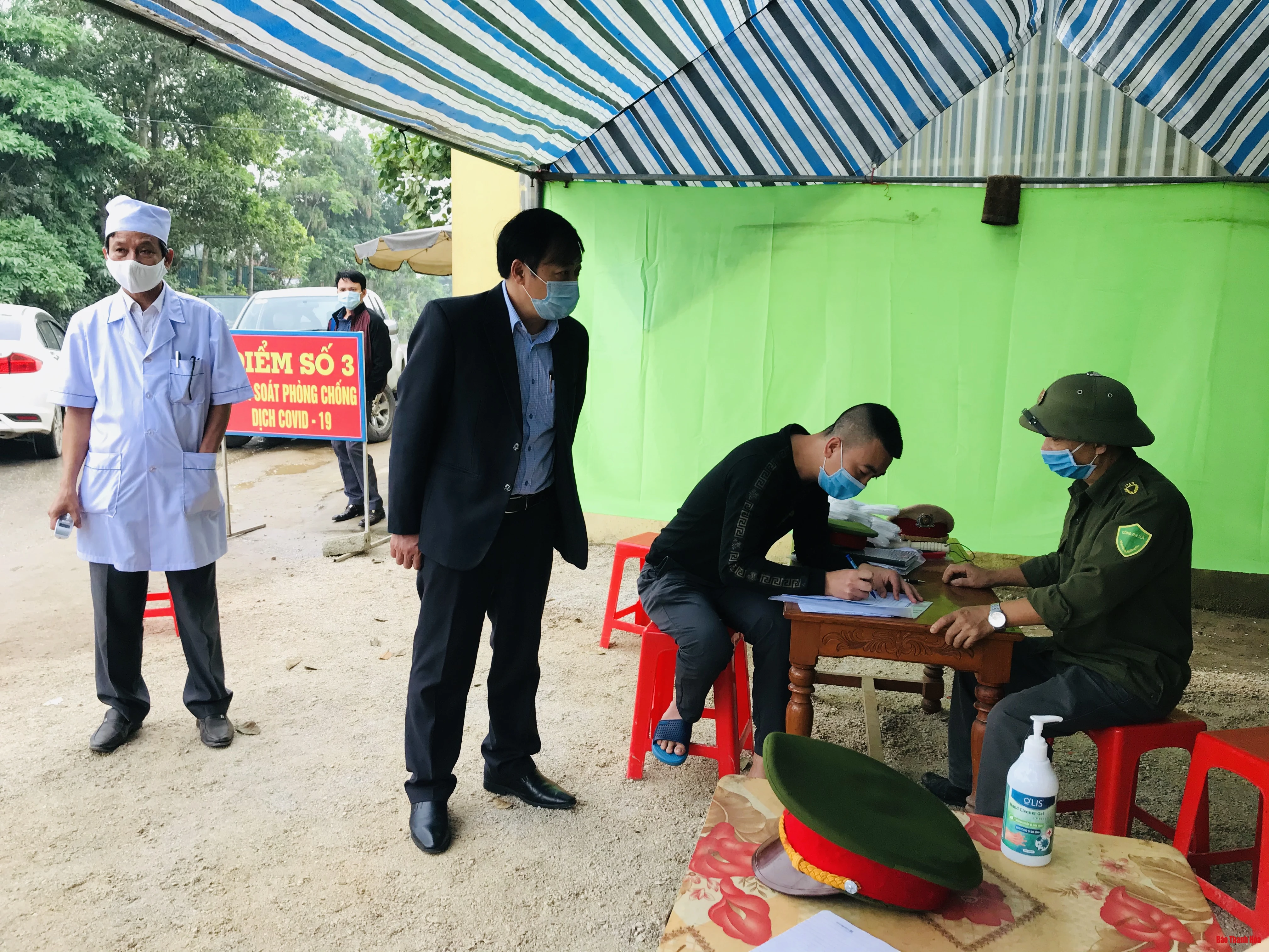 Kiểm tra công tác đáp ứng phòng chống dịch COVID-19 tại Nông Cống