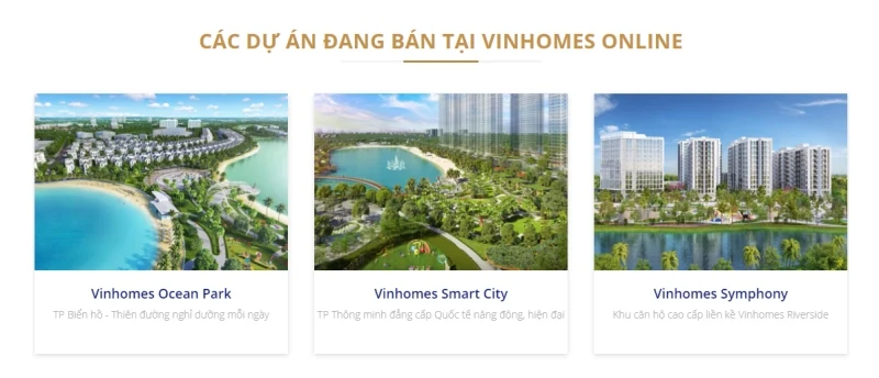 Vinhomes chính thức ra mắt sàn giao dịch bất động sản trực tuyến
