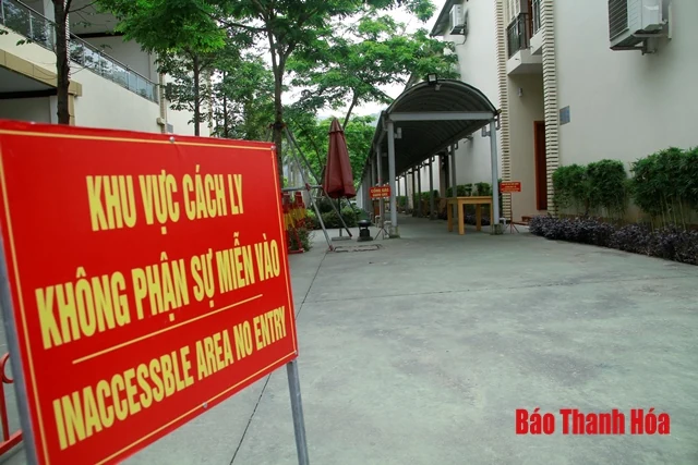 Hoàn thành khu cách ly tập trung cho các chuyên gia nước ngoài đến làm việc tại Khu kinh tế Nghi Sơn