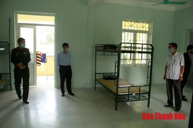 Hoàn thành khu cách ly tập trung cho các chuyên gia nước ngoài đến làm việc tại Khu kinh tế Nghi Sơn