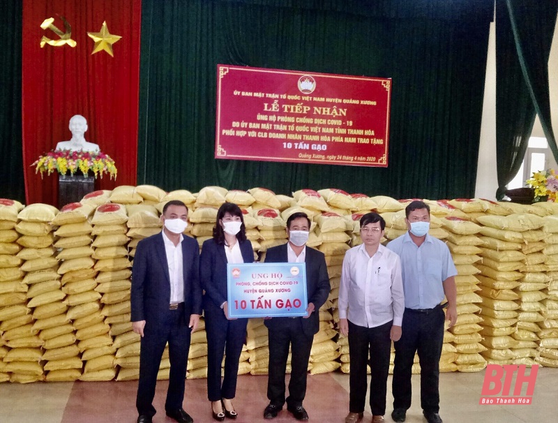 CLB Doanh nhân Thanh Hóa tại TP Hồ Chí Minh – phía Nam ủng hộ phòng, chống dịch COVID- 19