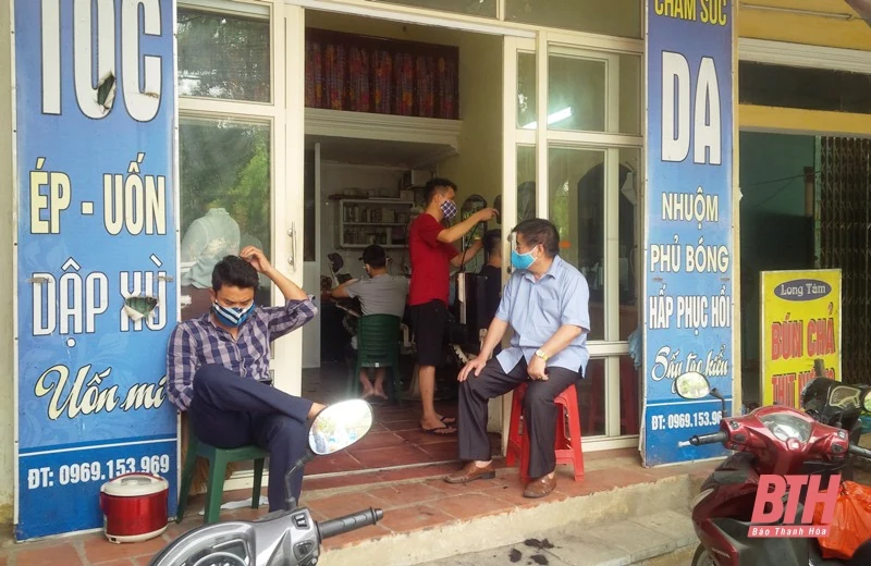 Các cơ sở cắt tóc, gội đầu ở Thanh Hóa trong ngày đầu hoạt động trở lại