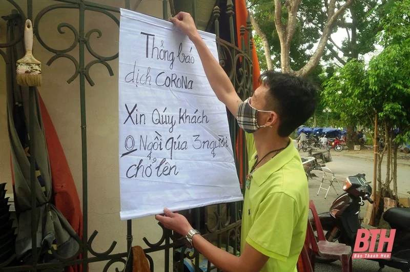 Các cơ sở cắt tóc, gội đầu ở Thanh Hóa trong ngày đầu hoạt động trở lại