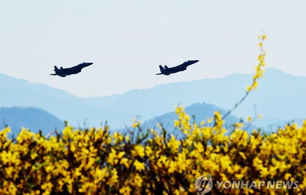 Không quân Hàn Quốc và Mỹ tiến hành cuộc tập trận chung