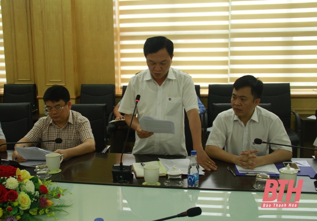 Sớm hoàn thành tuyến đường từ Quốc lộ 1A đến điểm đầu tuyến đường Đông Tây 4 đi Cảng Nghi Sơn