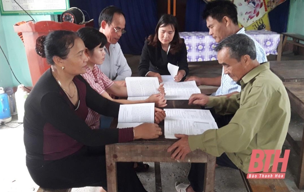 Huyện Triệu Sơn quan tâm công tác hòa giải ở cơ sở