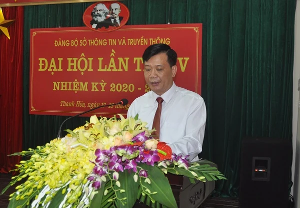 Đại hội đại biểu Đảng bộ Sở Thông tin và Truyền thông lần thứ IV