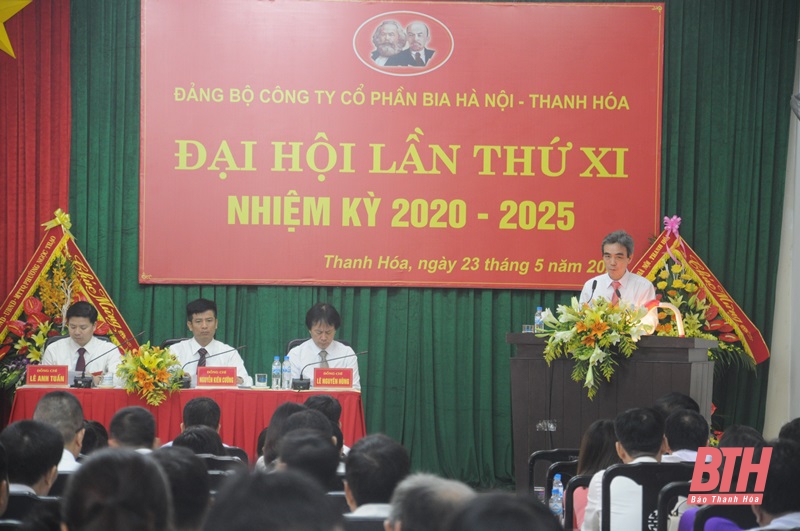 Đại hội Đảng bộ Công ty CP Bia Hà Nội - Thanh Hóa