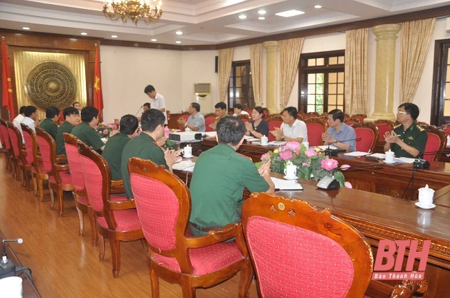 Ban Thường vụ Tỉnh ủy thông qua các nội dung Đại hội đại biểu Đảng bộ Quân sự tỉnh lần thứ XIV