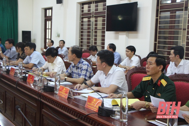 Phó Bí thư Thường trực Tỉnh ủy, Trưởng Đoàn ĐBQH tỉnh Thanh Hóa Đỗ Trọng Hưng thăm, làm việc tại TP Sầm Sơn