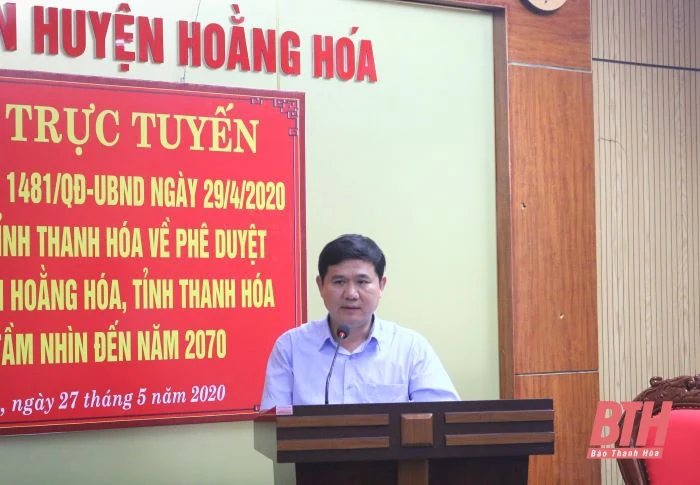 Công bố quy hoạch xây dựng vùng huyện Hoằng Hóa đến năm 2040, tầm nhìn đến năm 2070