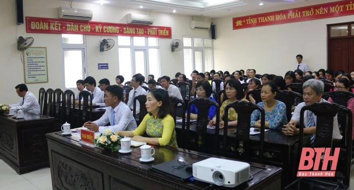 Đại hội Đảng bộ Sở Tư pháp lần thứ XII